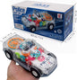 Baby toys Toddler Police Car Electric Vehicle Toy Auto Driving Transparent Gears Music Lights Cars Toys for Kids Boys