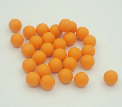 100 Rounds Solid Nylon 50 Cal. Paintballs Ammo for Tr50 Reusable. 50 Caliber Hard Plastic Projects for Self Defense