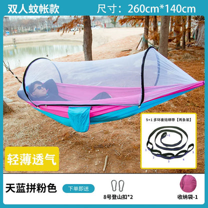 Camping Hammock Tent - Hammock for Camping - Portable Travel Hammock - Versatile Camping - Accessories for Camping