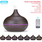 Aroma Essential Oil Diffuser Aromatherapy Ultrasonic Air Humidifier Automatically Remote Control Humidificador 300 500 1000ml
