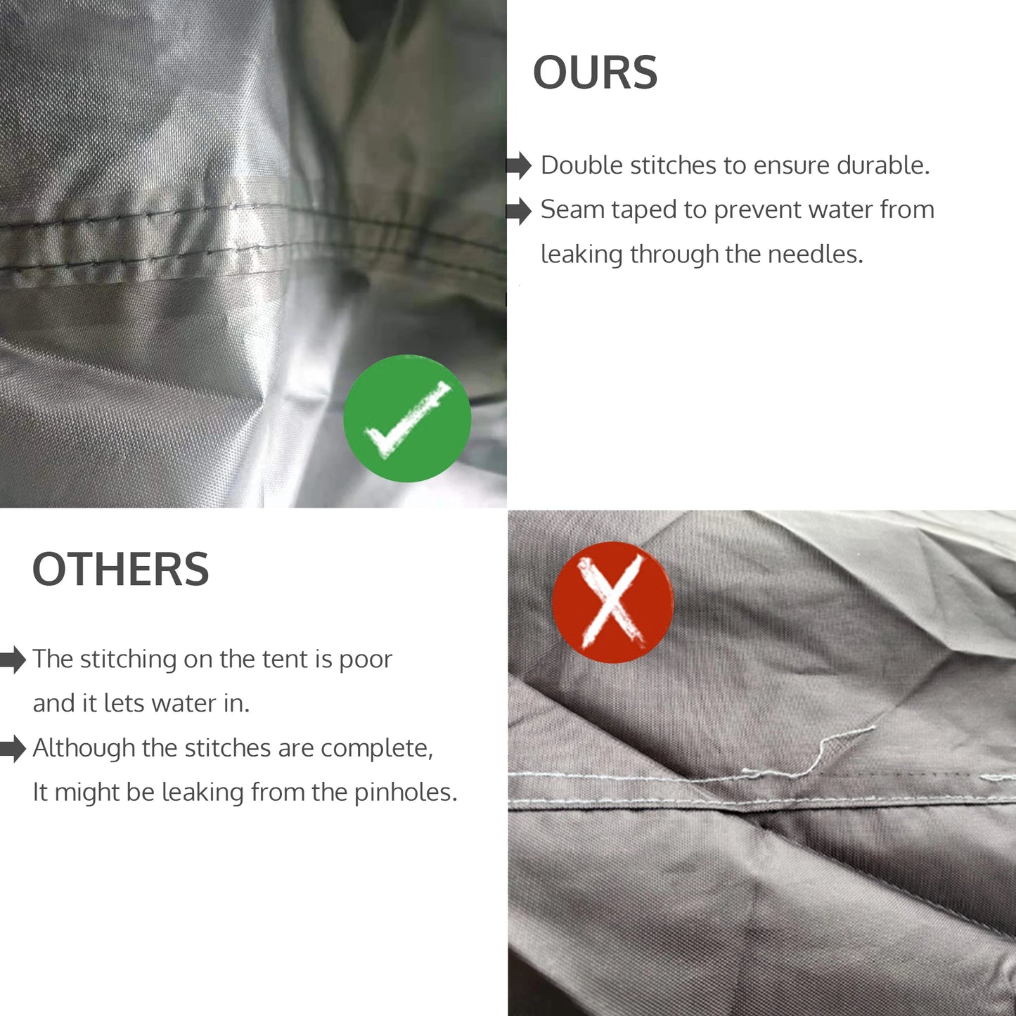 Camping Tent For 6 Person, Car Camping Accessories Including Nail, Outer Bag, Tent For SUV Hatchback Camping For Fishing, Hiking