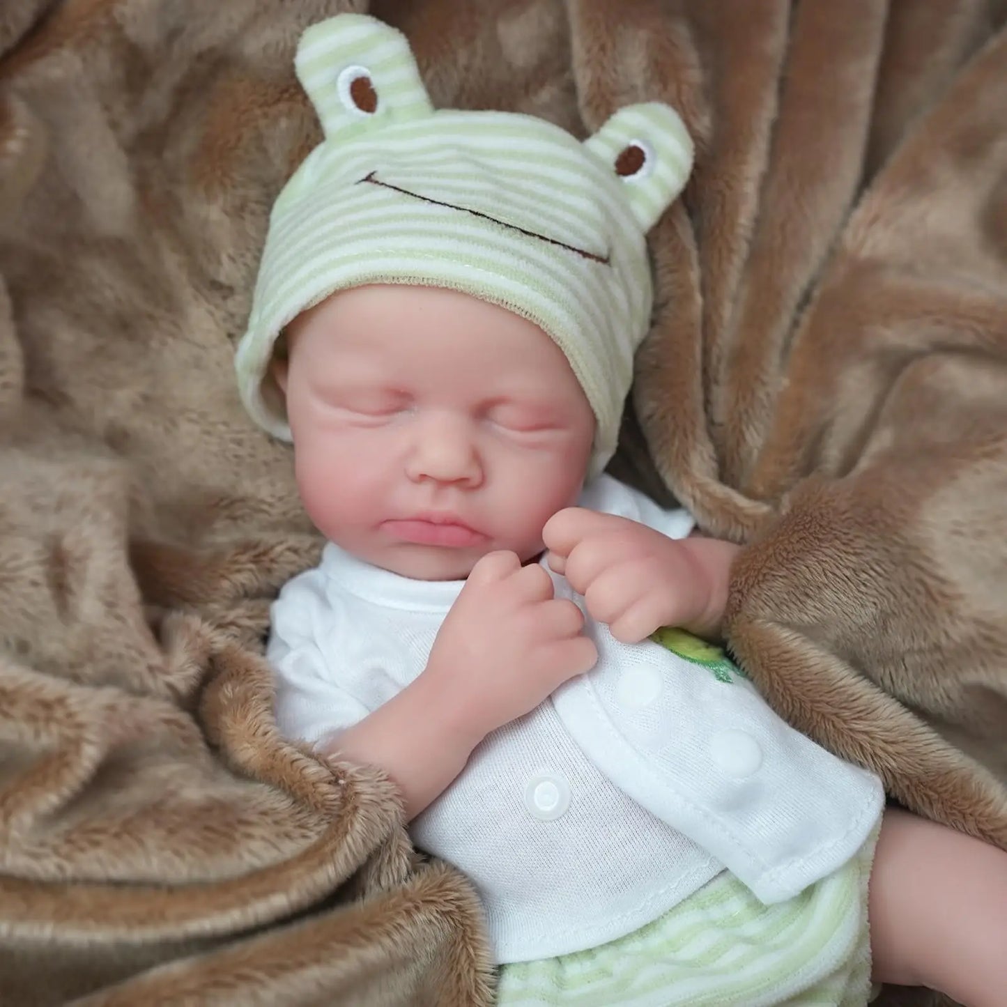 12" 30Cm Boy Micro Preemie Full Body Silicone Baby Doll Lifelike Mini Reborn Doll Surprice Children Anti-Stress My Melody