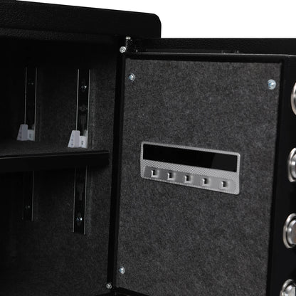 Electronic Furniture Safe with Combination Lock Digital Wall Safe Box Safe for Home