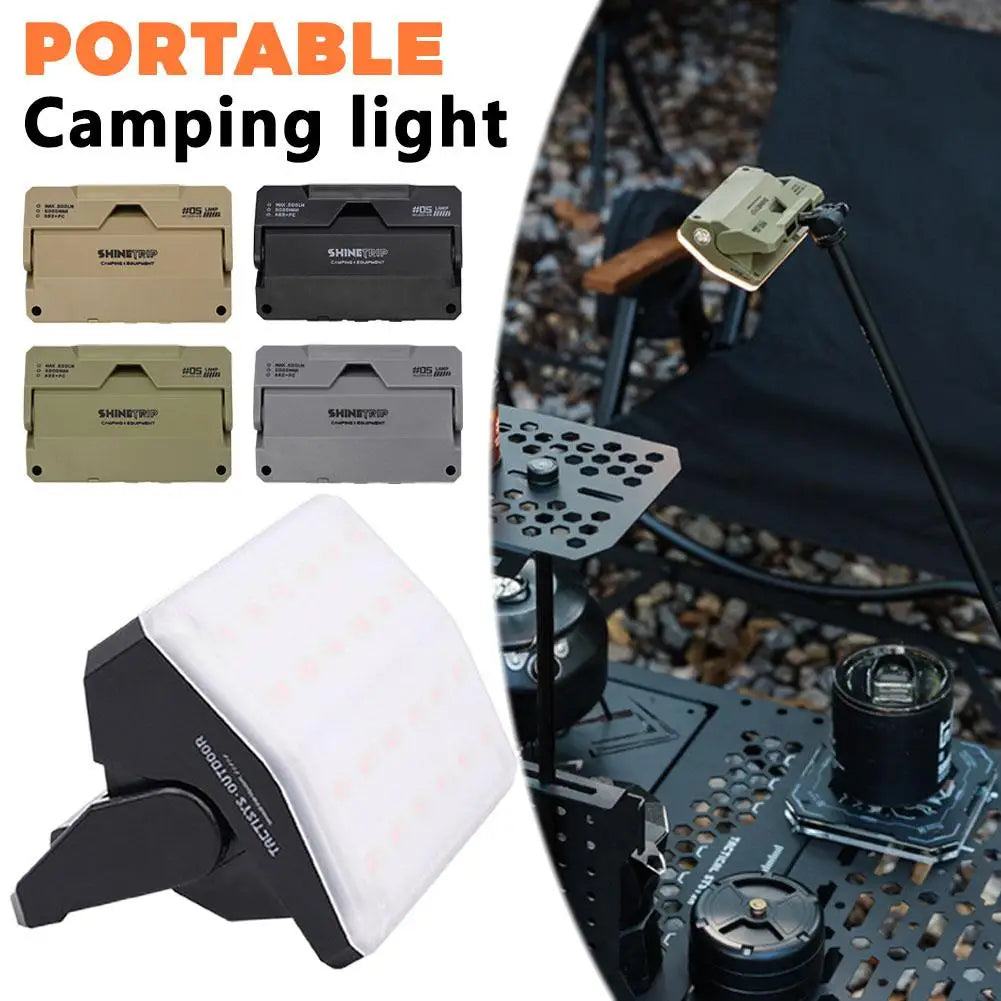 Card-type Camping Lamp Card style camping light, ambient lighting convenient outdoor hiking camping light Magnetic Base