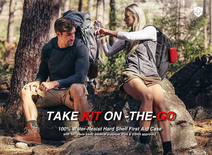 Empty Portable Emergency Medical First Aid Bag Storage Box for Household Outdoor Travel Camping Equipment Medicine Survival Kit