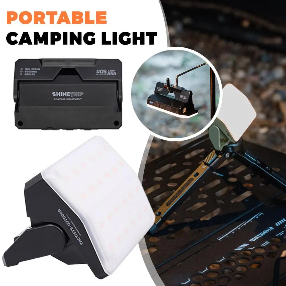 Card-type Camping Lamp Card style camping light, ambient lighting convenient outdoor hiking camping light Magnetic Base