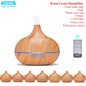 Aroma Essential Oil Diffuser Aromatherapy Ultrasonic Air Humidifier Automatically Remote Control Humidificador 300 500 1000ml