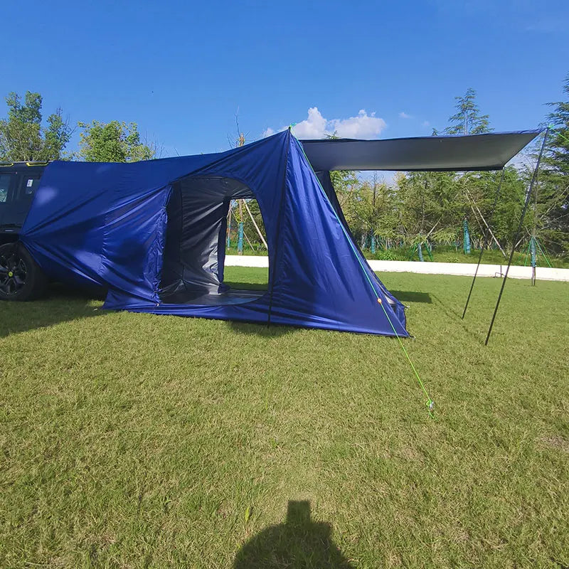 Camping Tent For 6 Person, Car Camping Accessories Including Nail, Outer Bag, Tent For SUV Hatchback Camping For Fishing, Hiking