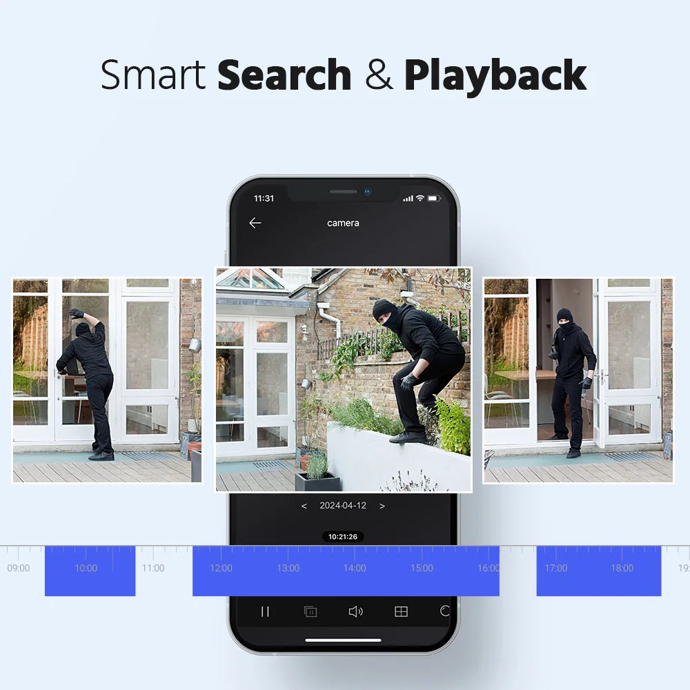 ANNK H.265+ 5MP Lite Ultra HD 8CH DVR CCTV Security System 4/8PCS Outdoor 5MP EXIR Night Vision Camera  Video Surveillance Kit