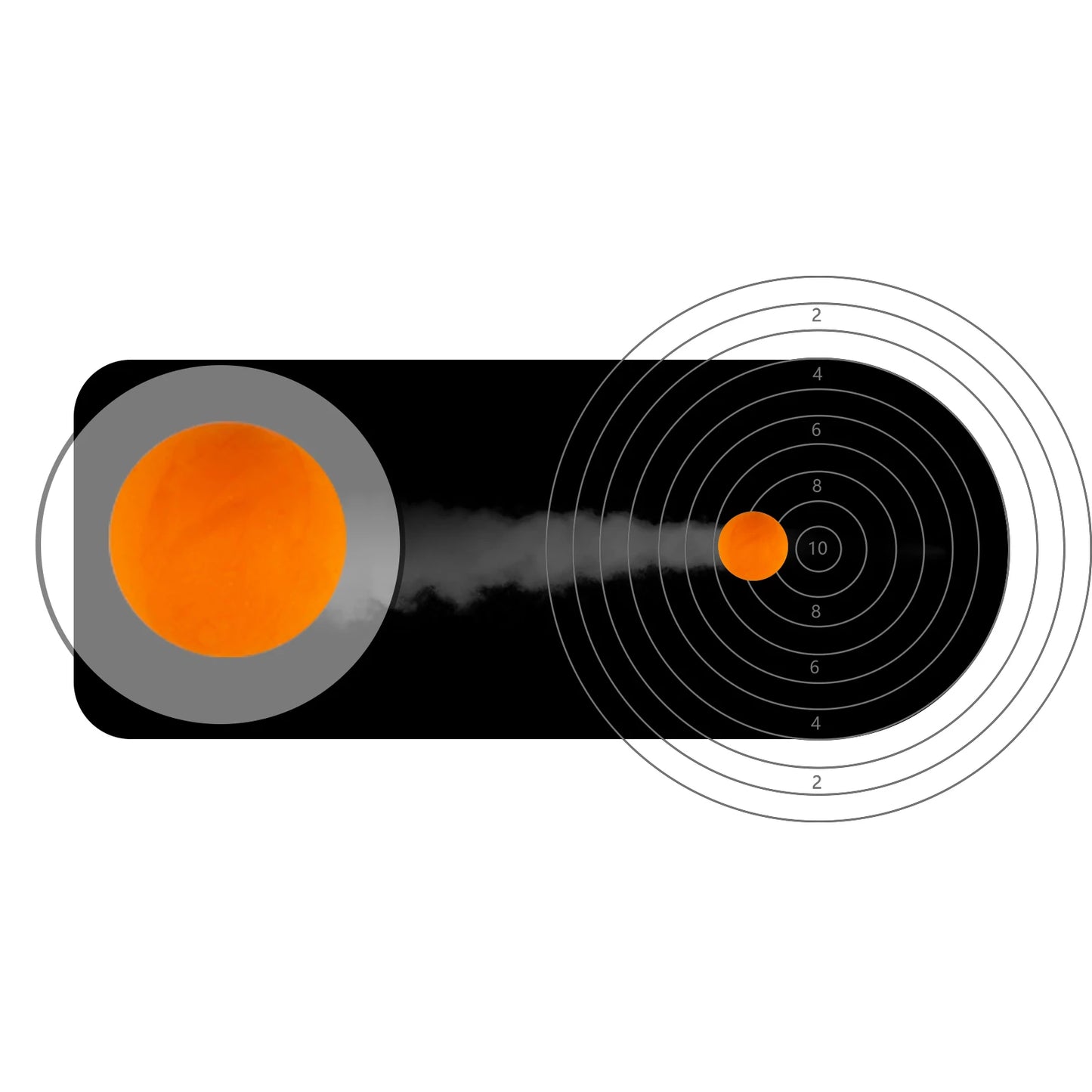100ct .68 Cal Paintballs for Reusable Training and Self Defense Balls .68 Caliber Ammo Rubber Projectile Fit Byrna SD/T4E HDR