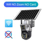 LS VISION 12MP 4G SIM Card Dual Screen Solar Camera Outdoor 6K 10XZoom WiFi PTZ Human Auto Tracking Waterproof Security Cameras