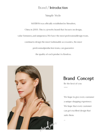 MODIAN 925 Sterling Silver Luxury Sparkling Water Drop CZ Crown Finger Ring For Women Wedding Engagement Fine Jewelry Gifts