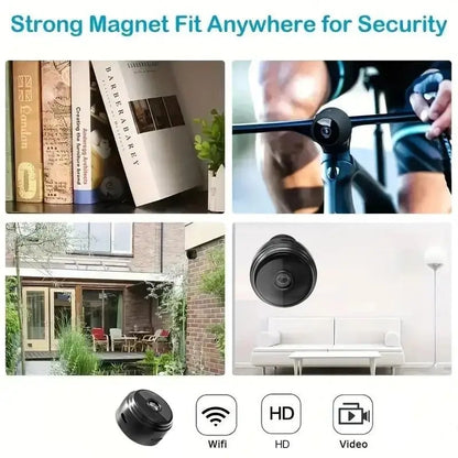 Mini Security Protection Camera Smart WiFi Wireless Video Surveillance 1080P HD Indoor Night Vision Secret Security Hoome Camera