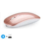 Rechargeable Wireless Mouse Bluetooth-compatible 2.4GHz Dual Modes Computer Mice with Nano Receiver for PC Laptop Macbook