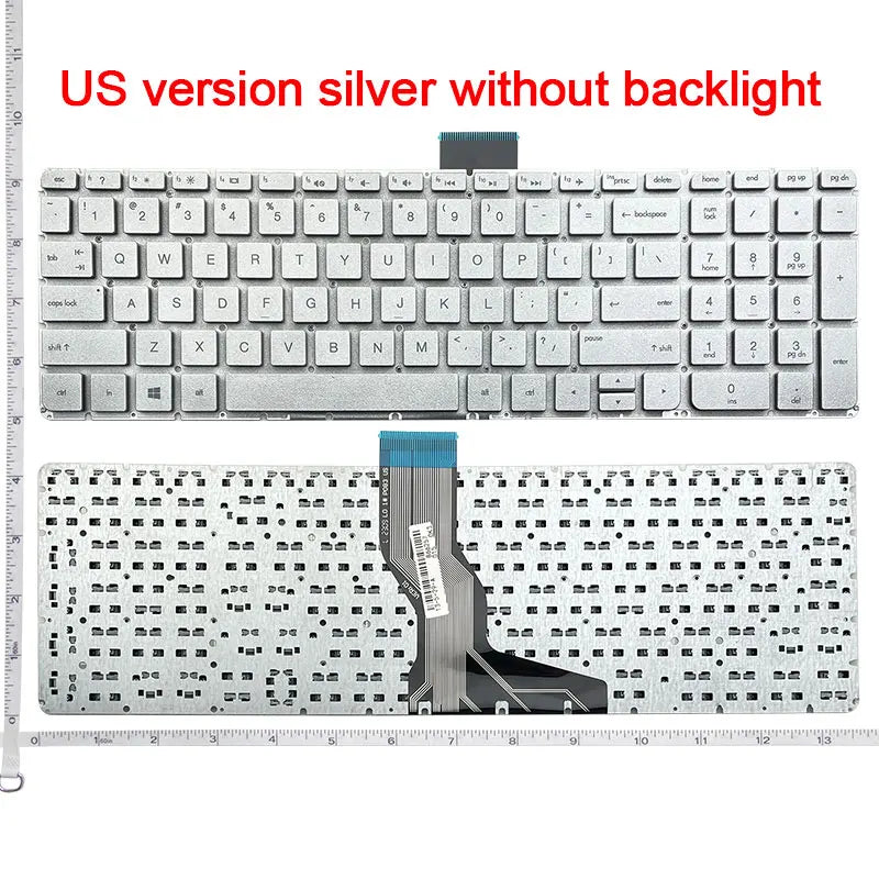 US/UK/RU/SP/FR/GR NEW Laptop Keyboard For HP 15-AB 15-AE 15-AD 15-AU 15-AK 15-AX 15-AS 15-BC 15Q-AJ 15G-AD M6-W M7-U 17-G 17-U