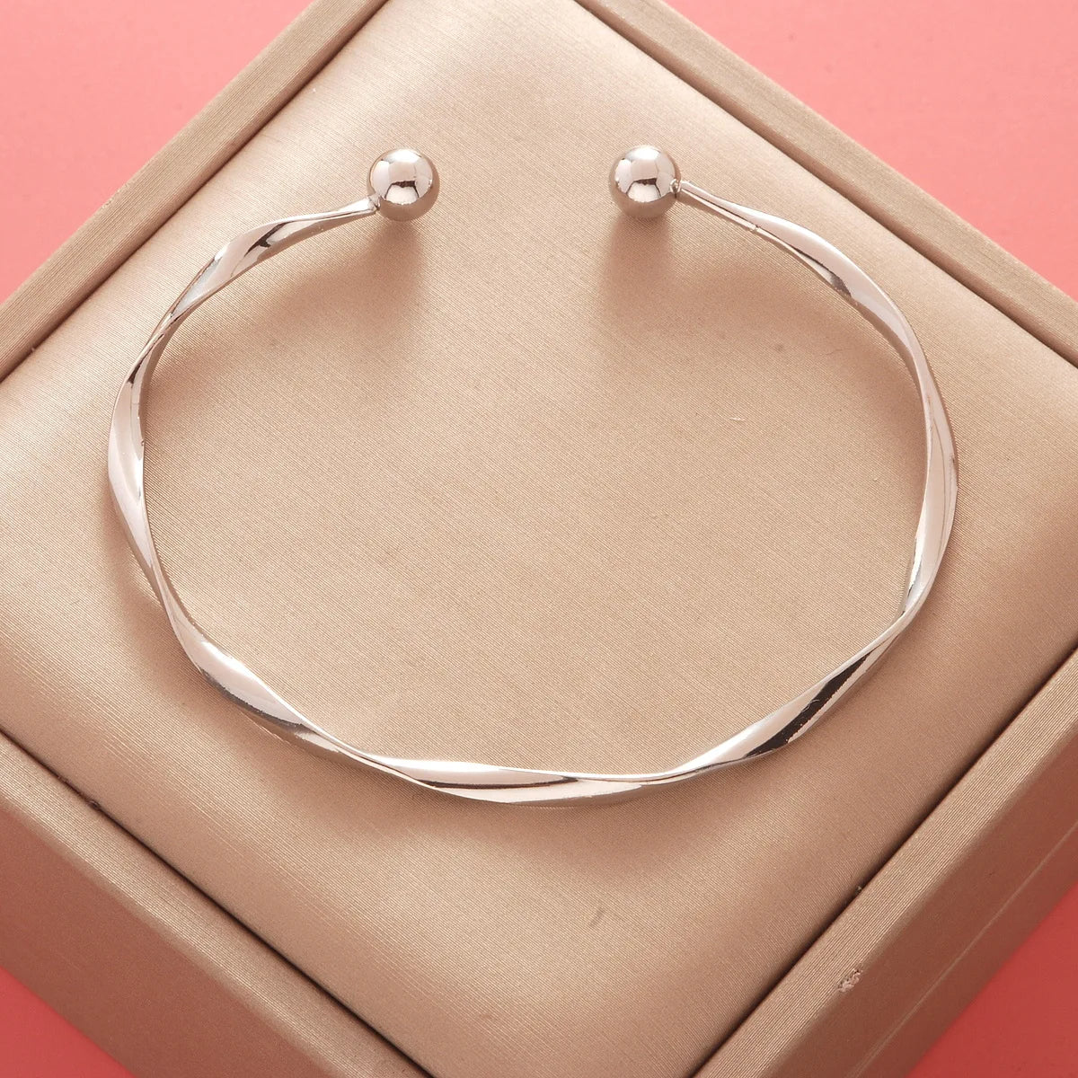 Fine 925 Sterling Silver Lucky Beads Ball Bracelet For Women Luxury Adjustable Bracelet Party Beautiful Jewelery Holiday Gifts