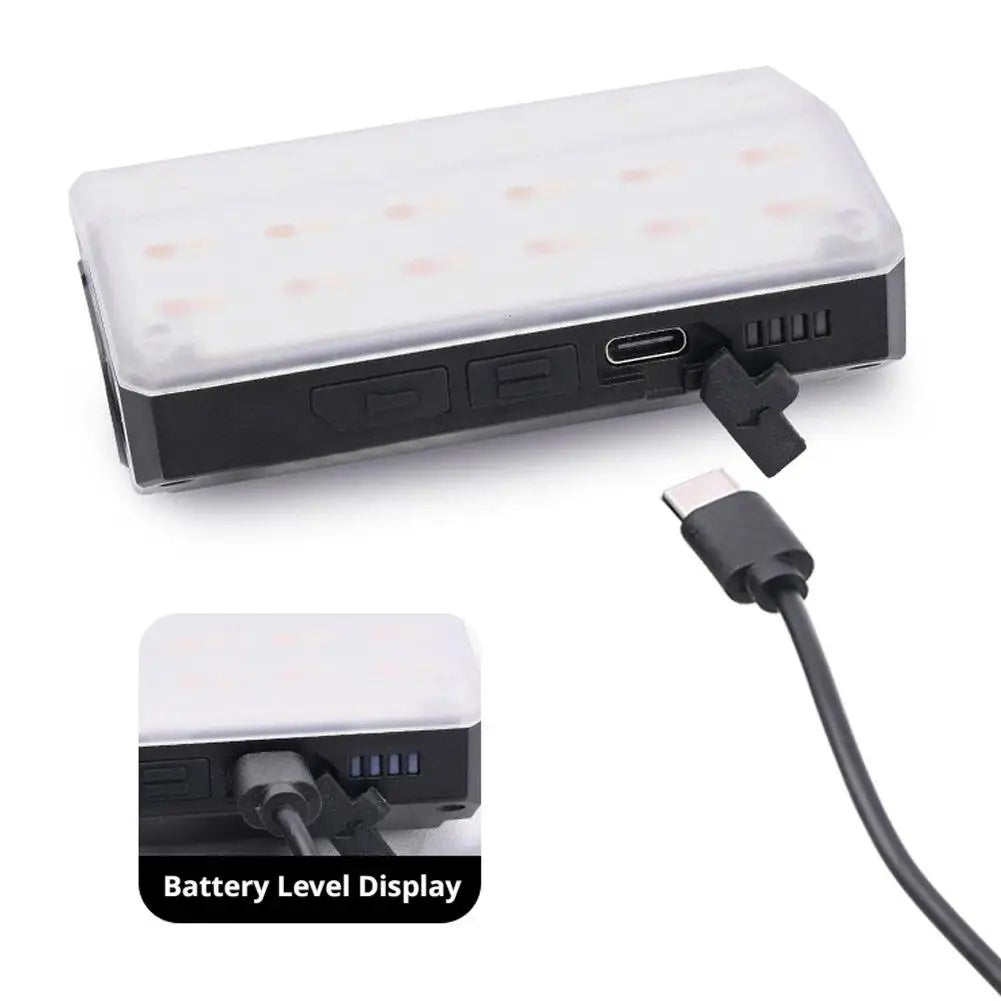 Card-type Camping Lamp Card style camping light, ambient lighting convenient outdoor hiking camping light Magnetic Base