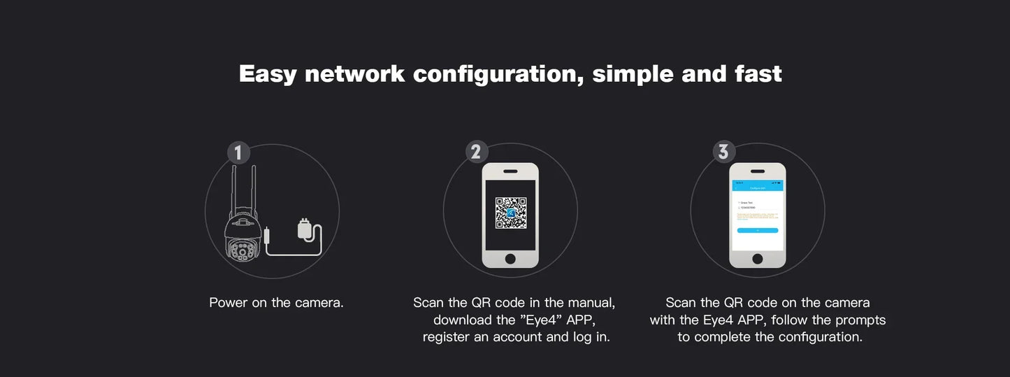 Vstarcam CS64 Outdoor Security Wireless 3MP IP Camera Smart Home Dome Waterproof Color Night Two Way AI Human Detection Camera