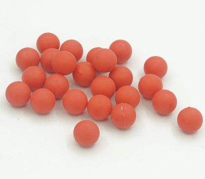 100 Rounds Solid Nylon 50 Cal. Paintballs Ammo for Tr50 Reusable. 50 Caliber Hard Plastic Projects for Self Defense