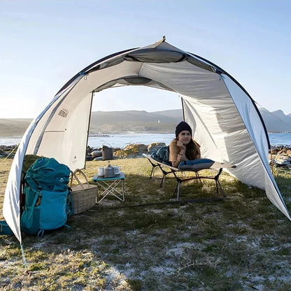 Camping Cot Outdoor Exquisite Camping Folding Bed Lightweight and Portable Car Picnic Seating Stable and Comfortable Single Bed