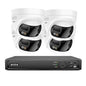 ANNKE 8MP 4K Security Camera Dual Lens 8CH NVR Ultra HD POE Ai Human Detection CCTV Video Surveillance Kit 180 Degrees Panoramic