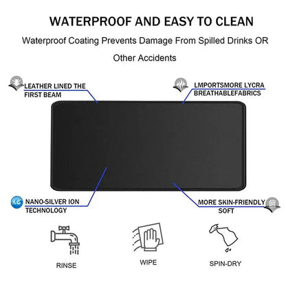 Green Forest Sunset Mousepad Natural Rubber Gaming Mouse Pad Extra Large Thickened Desk Mat Size for Gameing World of tanks CS