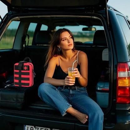 373 Piece First Aid Kit for Home, Travel, Camping, Hiking, Sports, Office & Outdoor Emergencies Survival Equipment Emergency kit