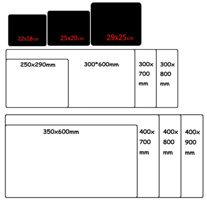 Gaming mats large Extended pad 400X900 Mouse pad Gamer PC Computer Keyboard XXL Desk mat offices interior accessories rug