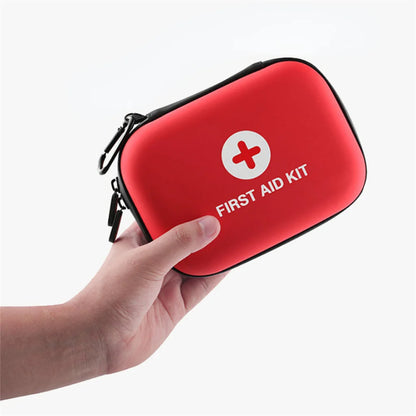 Empty Portable Emergency Medical First Aid Bag Storage Box for Household Outdoor Travel Camping Equipment Medicine Survival Kit