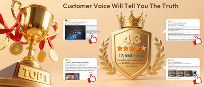 XGODY 4K Projector 32GB Video Projector 650ANSI Native 1080P Autofocus & Keystone Portable Home Theater with Android 11 BT 5.2